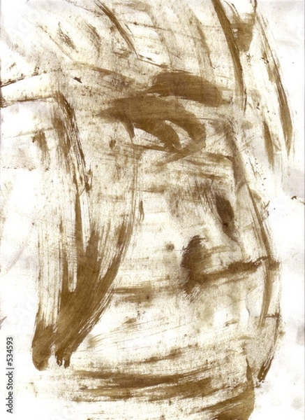 Obraz dirty finger marks on paper