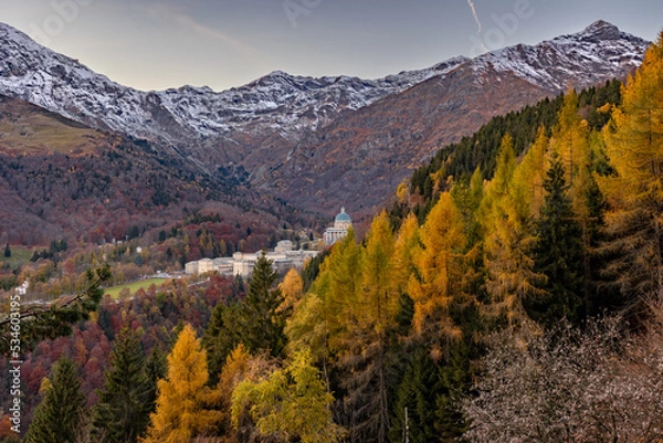 Obraz autumn in the mountains