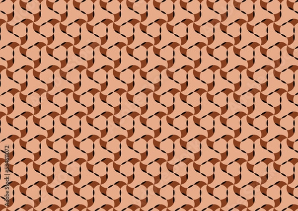 Obraz seamless pattern with shapes