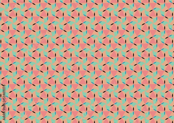 Obraz seamless geometric pattern (ready to print)