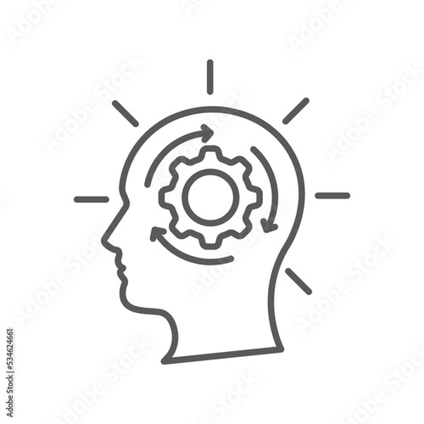 Fototapeta Realization icon. Simple creative element. Realization icon for templates, infographics, and banners