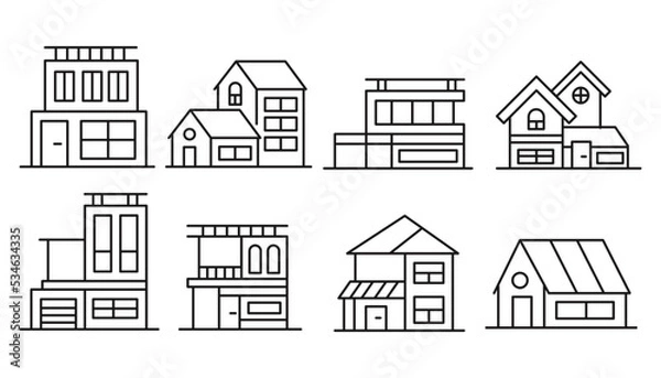 Obraz Home set design