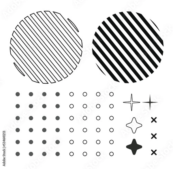 Obraz retro aesthetic decoration set element and decoration art