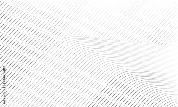 Fototapeta Vector Illustration of the gray pattern of lines abstract background. EPS10.