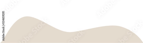 Obraz decorative curved border

