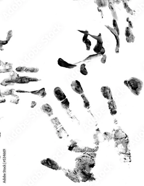 Obraz hand prints