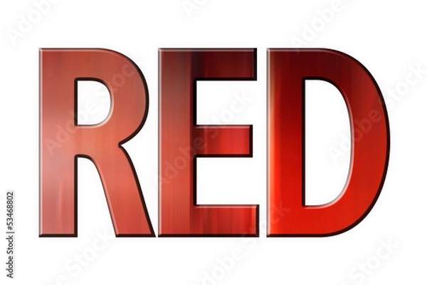 Fototapeta Red