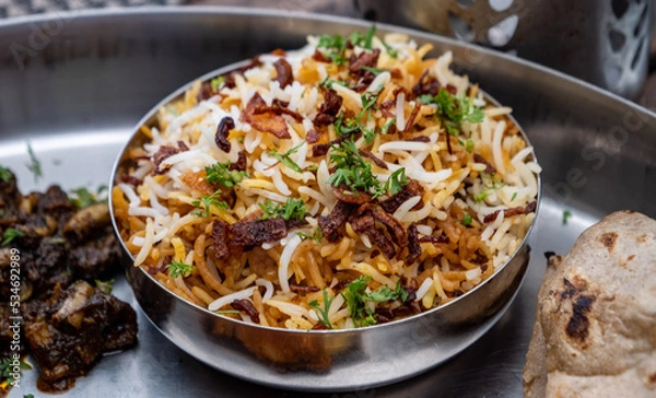 Obraz Sheep meat biryani