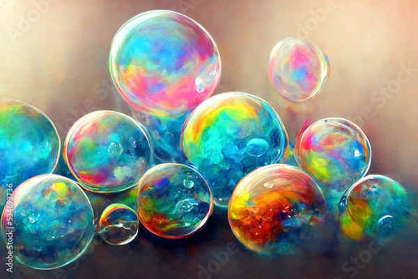 Obraz Seifenblasen