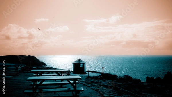 Obraz sunset over the sea