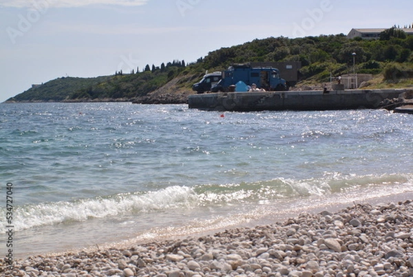 Fototapeta beach and sea