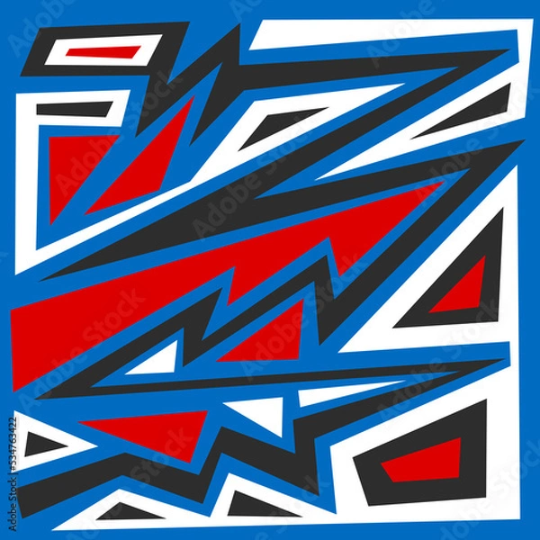 Obraz Abstract background with random pattern