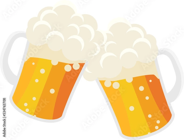 Obraz cool drink beer cheers