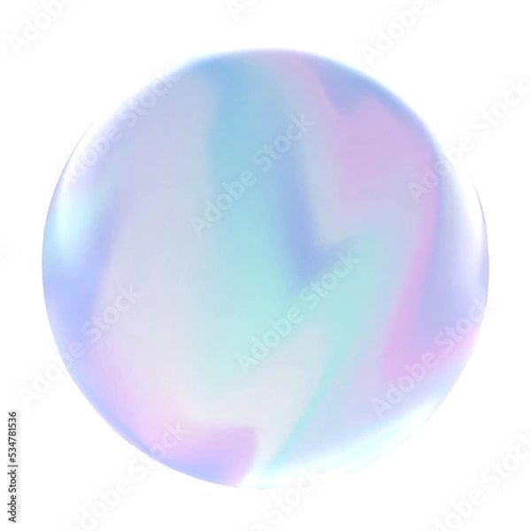 Obraz ËôπËâ≤„Å´Ëºù„Åè„Ç∑„É£„Éú„É≥Áéâ„ÅÆ3D„Ç§„É©„Çπ„Éà„É¨„Éº„Ç∑„Éß„É≥