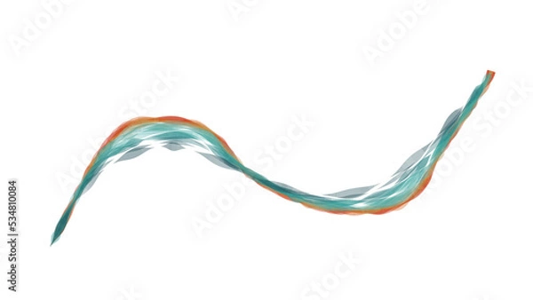 Fototapeta Isolated abstract graphic design elements
