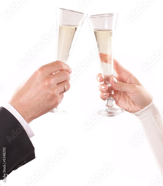 Fototapeta Wedding glasses