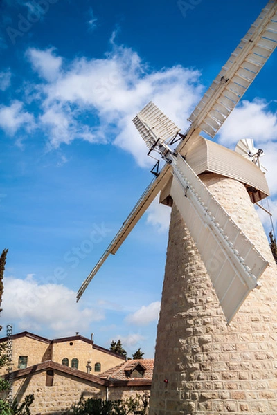 Obraz Windmill in Jerusalem