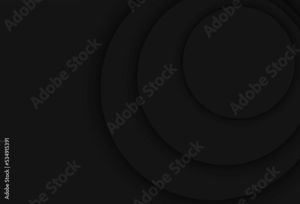 Fototapeta gradient black circle background image