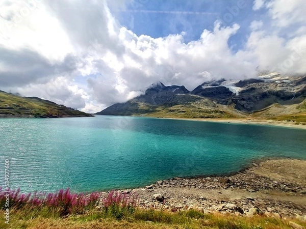 Obraz See am Berninapass