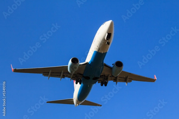 Fototapeta Crossing plane