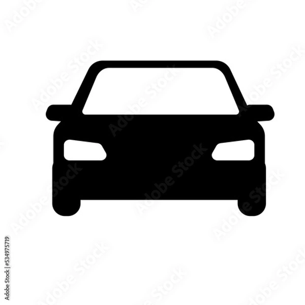 Obraz car sign vector illustration