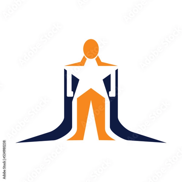 Obraz Success Coaching Logo Design Template Vector