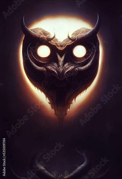 Obraz devil in the night