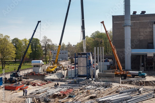 Obraz Construction site