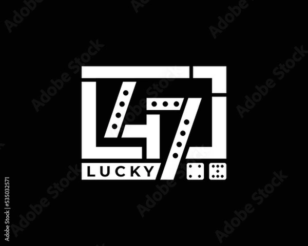 Obraz Luck 47 vector icon design
