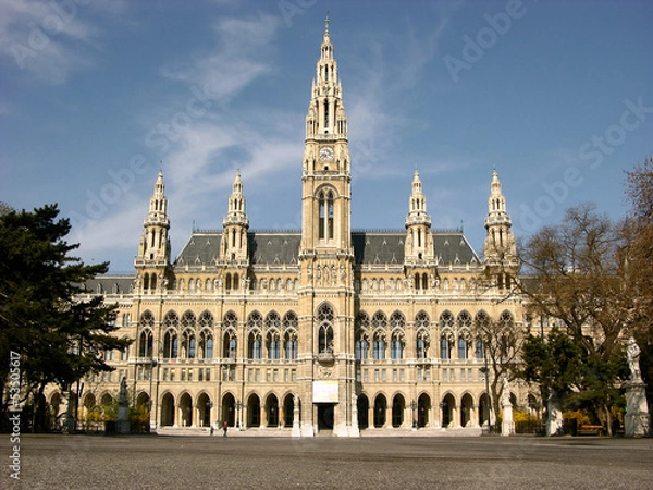 Obraz City hall in Wien,Austria