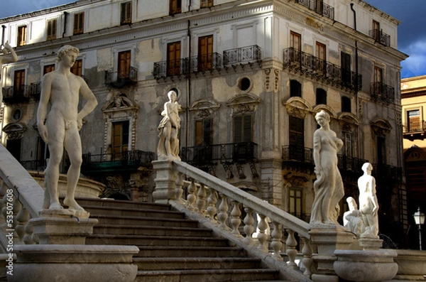 Obraz Palermo,piazza della vergogna