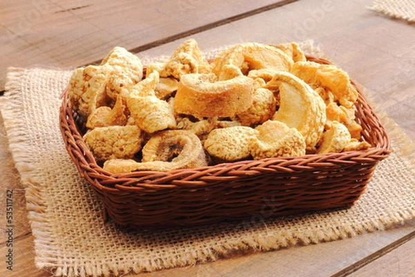 Obraz Cortezas de cerdo, torreznos, chicharrones