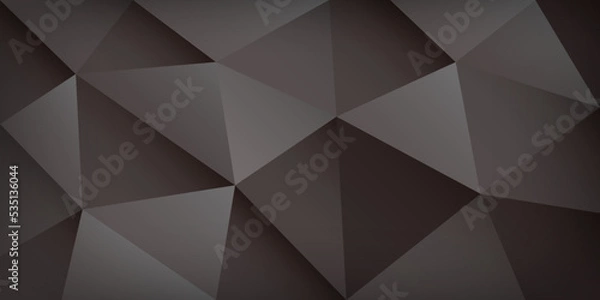 Fototapeta ラグジュアリーな雰囲気のポリゴン背景