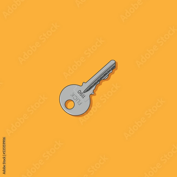 Obraz Key Simple Illustration Vector Art