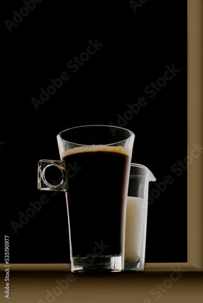 Obraz café avec ou snans lait
