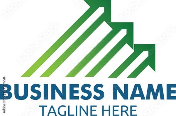 Fototapeta Arrow Abstract Logo