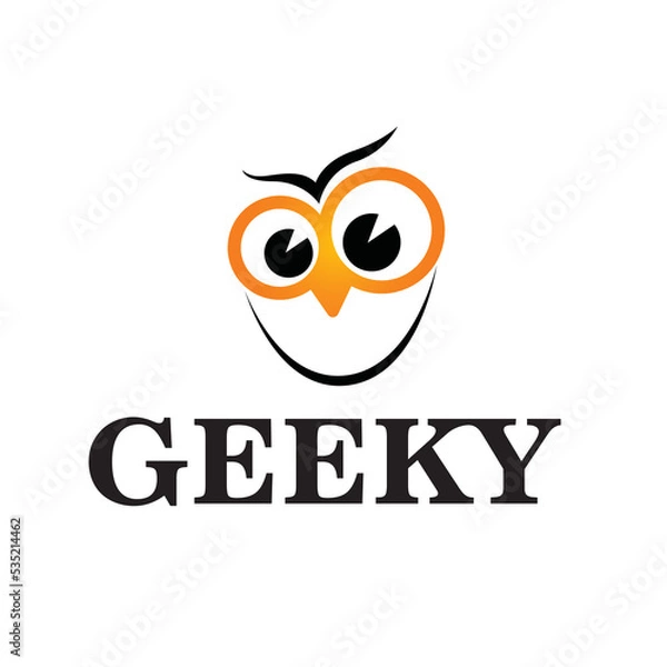 Obraz Geeky logo