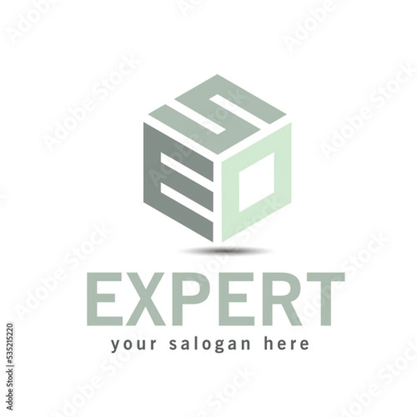 Fototapeta SEO CUBE LOGO