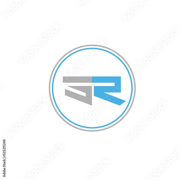 Obraz sr letter logo