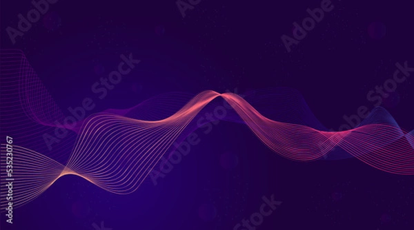 Fototapeta backgrounds for advertising and the Internet. lines on different backgrounds