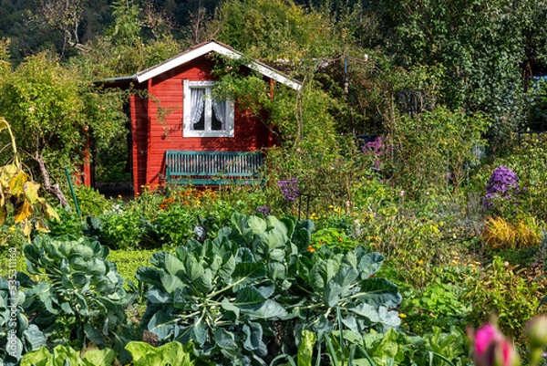Fototapeta Gartenhaus