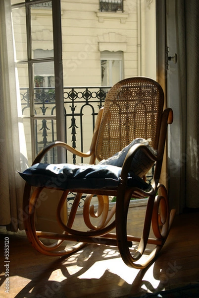 Obraz rocking chair