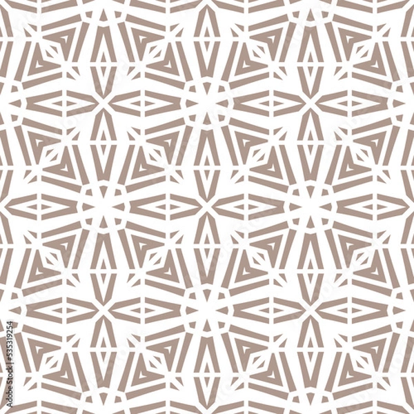 Obraz Geometric pattern. Seamless vector background. Ethnic graphic design.