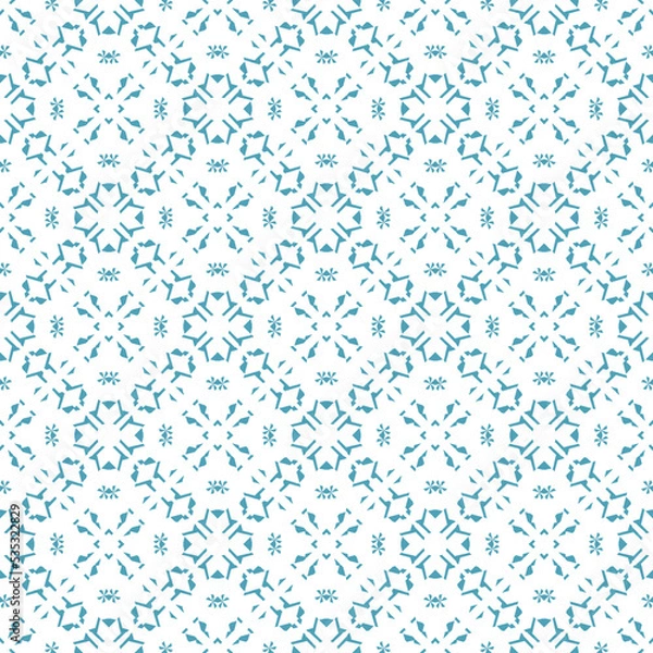 Fototapeta Geometric pattern. Seamless vector background. Ethnic graphic design.