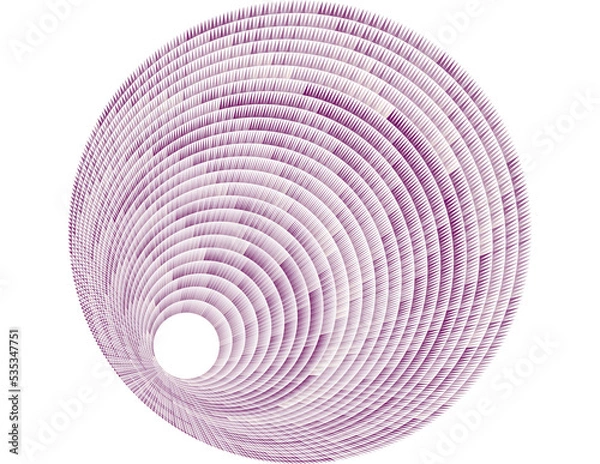 Obraz Purple Spiral