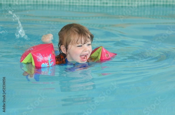 Fototapeta à la piscine