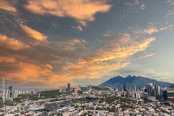Obraz Cerro de la Silla, Monterrey Nuevo León. México