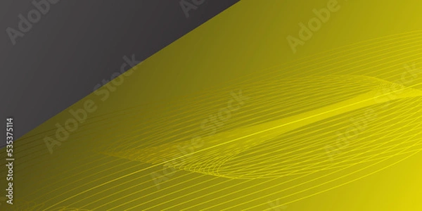 Obraz Abstract black and yellow background