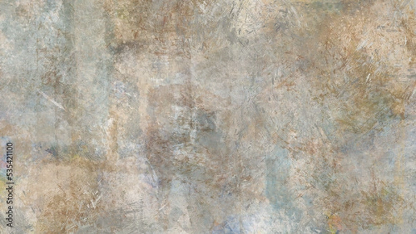 Fototapeta 白、茶色、青グランジテクスチャ。背景。