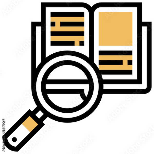 Fototapeta Study icon